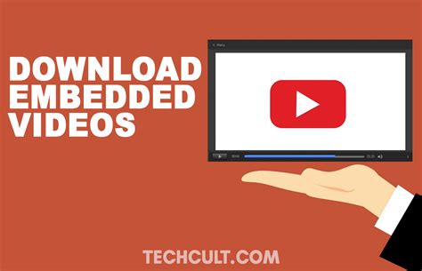 Launch the application first. . Download embedded video